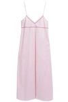 BODAS Pleated cotton-poplin nightdress,3074457345619595227