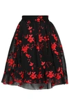 MAJE Embroidered tulle skirt,AU 4146401444638492