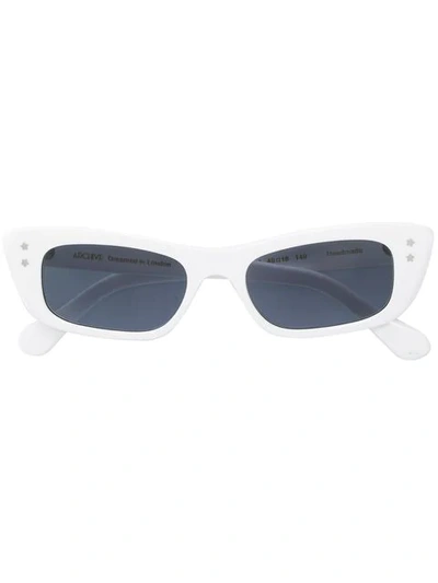 Archive Eyewear Petticoat Sunglasses In White