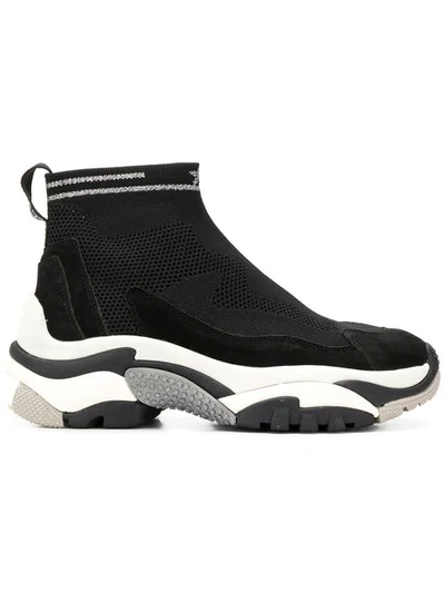 Ash Addict Sock Sneakers - 黑色 In Black