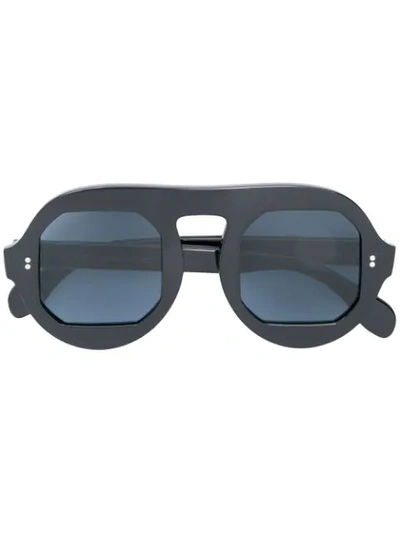 Archive Eyewear Old Spitalfields Sunglasses In Black
