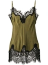 GOLD HAWK LONGLINE LACE CAMI