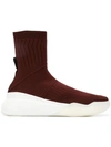 STELLA MCCARTNEY LOOP KNITTED SOCK SNEAKERS