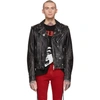 AMIRI AMIRI BLACK LEATHER VINTAGE LOST BOYS BIKER JACKET