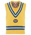 BURBERRY WOOL AND CASHMERE VEST,P00363899