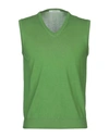 KANGRA CASHMERE Sleeveless sweater,39915824PL 4