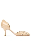 SARAH CHOFAKIAN LEATHER SARAH PUMPS