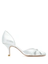 Sarah Chofakian Sarah Pumps In Silver