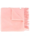 RAG & BONE RAG & BONE WIDE SHAPE SCARF - PINK