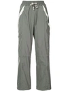 A-COLD-WALL* A-COLD-WALL* WIDE-LEG TRACK PANTS - GREY