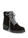 STEVE MADDEN Glacie Block Heel Suede Active Boots,0400098979858