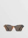 BURBERRY Vintage Check Butterfly Frame Sunglasses