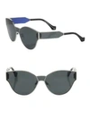 BALENCIAGA 65MM Round Sunglasses,0400099865195