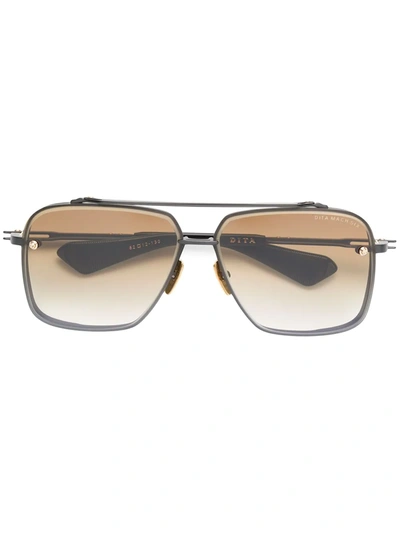 Dita Eyewear Mach Six Sunglasses - 灰色 In Black