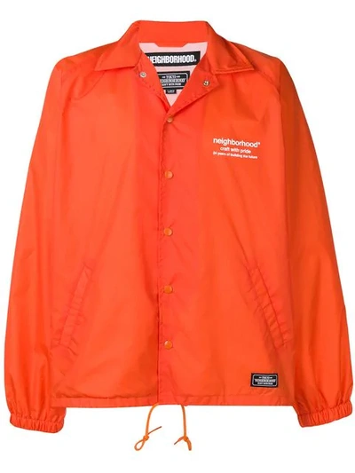 Neighborhood Long-sleeve Fitted Jacket - 橘色 In Orange