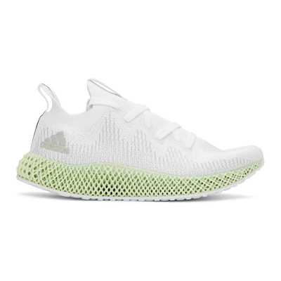 Adidas Originals Alphaedge 4d Reflective Low-top Sneakers In Ftwr White/ftwr Whit