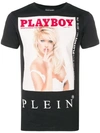 Philipp Plein Playboy Printed T-shirt In Black