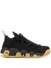 Nike Air More Money Sneakers In Black