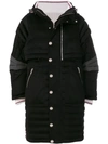 THOM BROWNE THOM BROWNE ARTICULATED DOWN-FILLED CASHMERE PARKA - BLACK