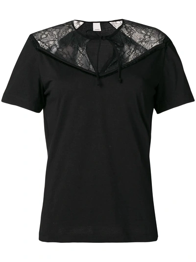 Pinko Lace T In Black