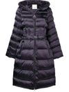 PINKO LONG BELTED PUFFER JACKET