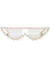 GUCCI pearl embellished sunglasses