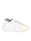 ACNE STUDIOS WHITE ROCKAWAY SNEAKERS,10754243