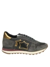 ATLANTIC STARS ARGO SNEAKERS IN SUEDE AND CANVAS COLOR GRAY,10755892