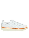 ADIDAS ORIGINALS SNEAKERS SST 80S NEW BOLD IN WHITE LEATHER,10755840