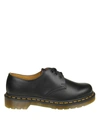 DR. MARTENS' LACED IN BLACK LEATHER,10755222