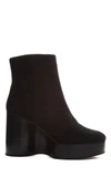 dressing gownRT CLERGERIE BELEN SCULPTURAL-WEDGE SUEDE ANKLE BOOTS,10755021