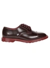 Gosha Rubchinskiy Dr. Martens Derby Shoes In Burgundy