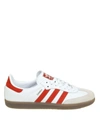 ADIDAS ORIGINALS SAMBA OG SNEAKERS IN WHITE COLOR LEATHER,10756145