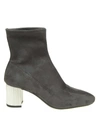 MICHAEL KORS "PALOMA FLEX" ANKLE BOOT IN GRAY COLOR SUEDE,10756126