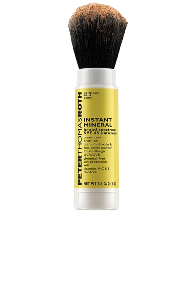 Peter Thomas Roth Instant Mineral Broad Spectrum Spf 45 Sunscreen 0.12 oz/ 3.4 G In N,a