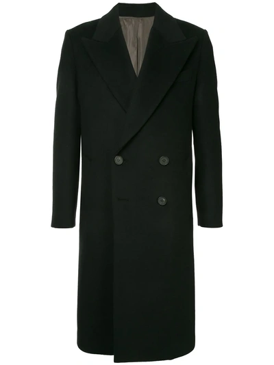Wooyoungmi Classic Long Coat - 黑色 In 921b Black