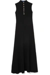 ALBUS LUMEN RIDA RIBBED COTTON-BLEND JERSEY MAXI DRESS