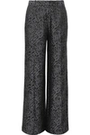 EQUIPMENT ARWEN SILK-BLEND JACQUARD WIDE-LEG PANTS