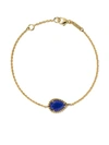 BOUCHERON 18KT YELLOW GOLD SERPENT BOHÈME LAPIS LAZULI S MOTIF BRACELET