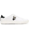 Karl Lagerfeld Kupsole Ii Ikonik Low-top Sneakers In White