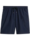 BURBERRY BURBERRY DRAWSTRING SWIM SHORTS - 蓝色