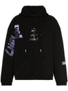 99% IS CSTM PAINTED COTTON HOODIE