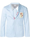 THOM BROWNE PATCH POCKET GROSGRAIN SPORT COAT