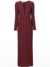 STELLA MCCARTNEY STELLA MCCARTNEY LACE-UP GOWN - 红色