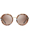 PRADA ROUND FRAME SUNGLASSES