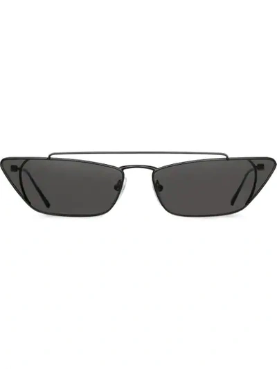 Prada Eyewear  Ultravox Sunglasses - 金属色 In Black