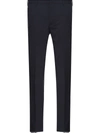 PRADA WOOL AND MOHAIR TROUSERS