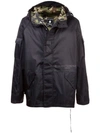 MASTERMIND JAPAN MASTERMIND WORLD CAMOUFLAGE LINED JACKET - 黑色