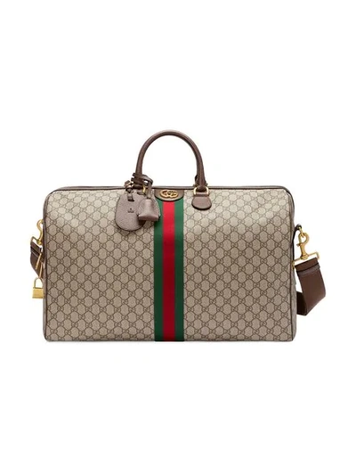 Gucci Beige Medium Ophidia Duffle Bag