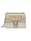 Gucci Dionysus Moon & Stars Leather Shoulder Bag - White
